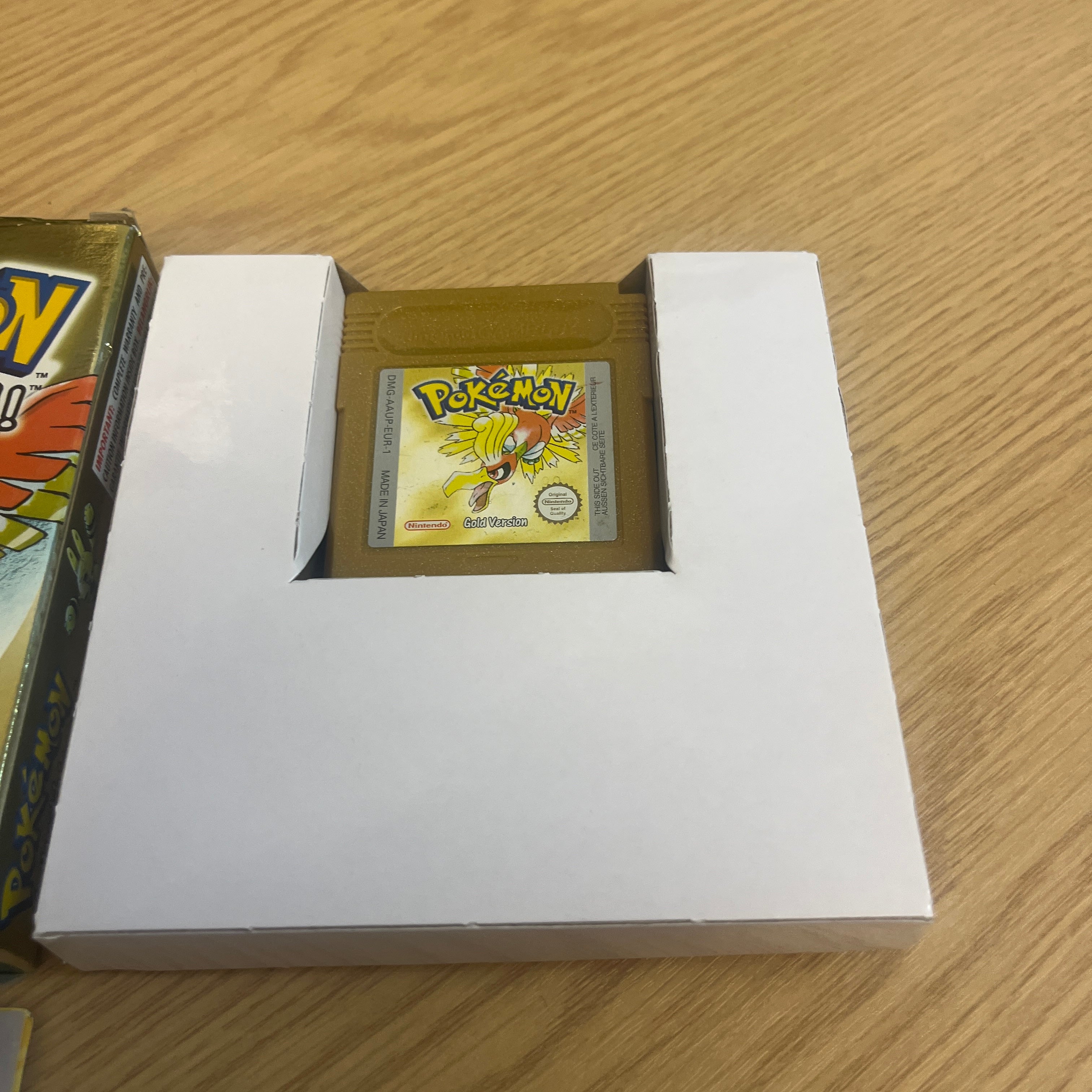 Pokemon Gold Nintendo Game Boy color game Boxed Pokemon Gold Nintendo Game Boy color game Boxed